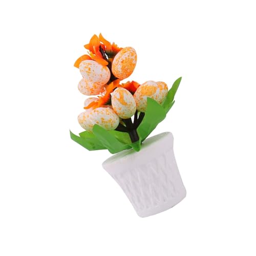 Uqezagpa Einzigartige gesprenkelte Eier, Baumzweig, Bonsais-Dekoration, Topfpflanze, Desktop-Blumen-Übertopf, Ornament für Osterpartys, saisonaler Heimakzent Uqezagpa Einzigartige gesprenkelte Eier, Baumzweig, Bonsais-Dekoration, Topfpflanze, Desktop-Blumen-Übertopf, Ornament für Osterpartys, saisonaler Heimakzent von Uqezagpa