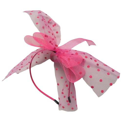 Uqezagpa Eleganter Fascinator mit Schleife, Netzstoff, für Cocktailpartys, Frauen und Mädchen, Vintage, Cosplay, Party, Haarreif, Kopfschmuck, Cocktail-Kopfschmuck Uqezagpa Eleganter Fascinator mit Schleife, Netzstoff, für Cocktailpartys, Frauen und Mädchen, Vintage, Cosplay, Party, Haarreif, Kopfschmuck, Cocktail-Kopfschmuck von Uqezagpa