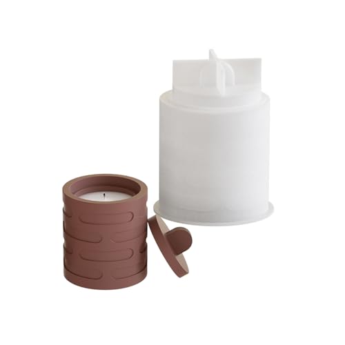 Uqezagpa Flexible Silikonform mit Deckel für Epoxidharz, Schmuck und Süßigkeiten, Aufbewahrungsbehälter für Zuhause von Uqezagpa