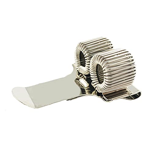 Uqezagpa Flexibler Stift-Klemmbrett-Halter, geeignet für Krankenschwestern, Lager, zur Lösung des Problems von oft verlorenen Stiften, Stifthalter für Notebook-Clip von Uqezagpa