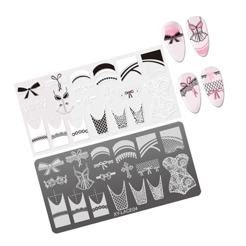 Uqezagpa French Nails Stamping Plates Nails Stamp Templates Flowers Nails Plates Manicure Print Stencils Nails Art Stamp Uqezagpa French Nails Stamping Plates Nails Stamp Templates Flowers Nails Plates Manicure Print Stencils Nails Art Stamp von Uqezagpa