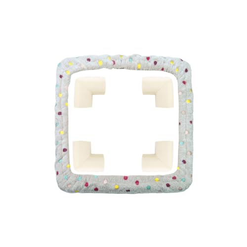 Uqezagpa Gestreifter Nadelrahmen, quadratischer Rahmen, 25 x 25 cm/40 x 40 cm Uqezagpa Gestreifter Nadelrahmen, quadratischer Rahmen, 25 x 25 cm/40 x 40 cm von Uqezagpa