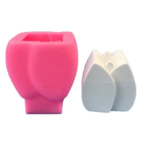 Uqezagpa Gießformen, zarte Kerzenform, Silikon, Bastelanhänger, 3D-Kerzenformen, Kerzendekorationen von Uqezagpa