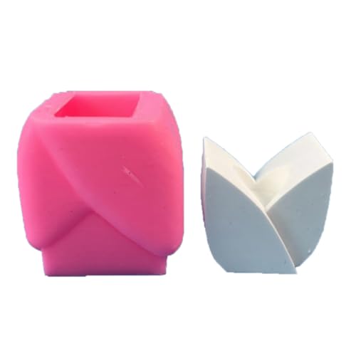 Uqezagpa Gießformen, zarte Kerzenform, Silikon, Bastelanhänger, 3D-Kerzenformen, Kerzendekorationen von Uqezagpa
