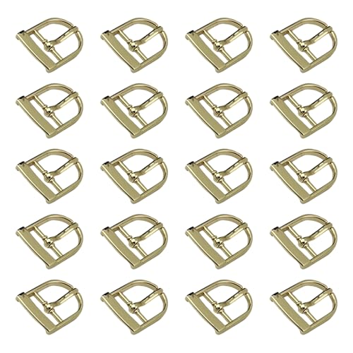 Uqezagpa Gürtelschnallen, Ersatzschnallen, 34 x 23 mm, einzelne Zinke, Ersatz-Gürtelschnalle für Ledergürtel, Rucksäcke, Taschen, 20 Stück Uqezagpa Gürtelschnallen, Ersatzschnallen, 34 x 23 mm, einzelne Zinke, Ersatz-Gürtelschnalle für Ledergürtel, Rucksäcke, Taschen, 20 Stück von Uqezagpa
