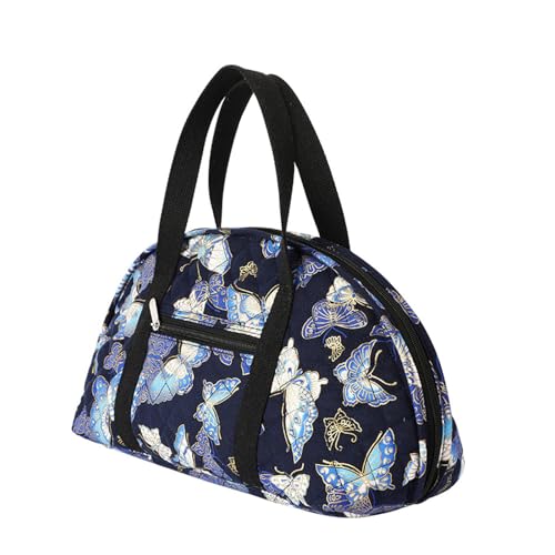 Uqezagpa Häkeltasche Garn Aufbewahrungstasche Stricktasche für Häkelgarn Haken Nadel Strickprojekt Tasche Reise Handwerk Projekt von Uqezagpa