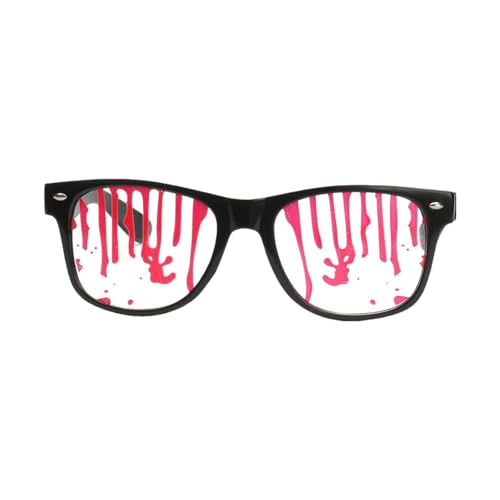 Uqezagpa Halloween-Brille, Horror-Kostüm, Brille, gruseliges Spritzblut, dekoratives Partyzubehör, gruselige Party, dekorative Halloween-Kostüm-Brille Uqezagpa Halloween-Brille, Horror-Kostüm, Brille, gruseliges Spritzblut, dekoratives Partyzubehör, gruselige Party, dekorative Halloween-Kostüm-Brille von Uqezagpa