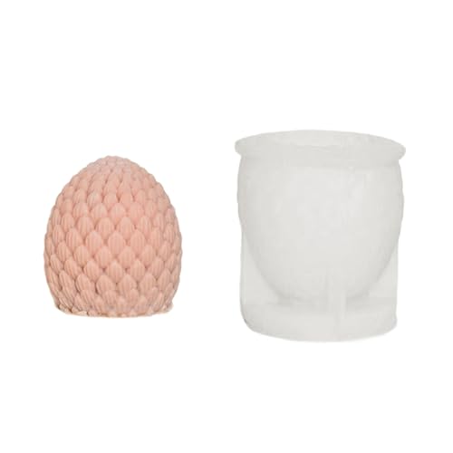 Uqezagpa Handgefertigte 3D-Tannenzapfenformen aus Silikon, Seife, Ornamente, Gießformen, Zubehör von Uqezagpa