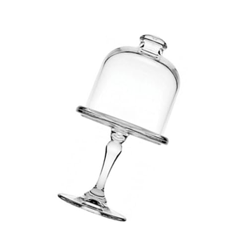 Uqezagpa Hochfußige Klarglas Snacks Platte Mit Kuppelabdeckung Zum Geburtstagsfeier Nachmittag Und Dekoratives Essen Glasdessertschild Serviert Uqezagpa Hochfußige Klarglas Snacks Platte Mit Kuppelabdeckung Zum Geburtstagsfeier Nachmittag Und Dekoratives Essen Glasdessertschild Serviert von Uqezagpa