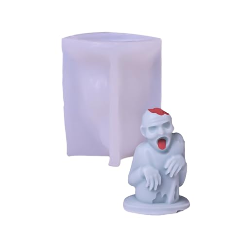 Uqezagpa Kerzenform, 3D-Gießformen, 3D-Silikonform, zarte Kerze, Silikon, Bastelformen für Kerzen von Uqezagpa