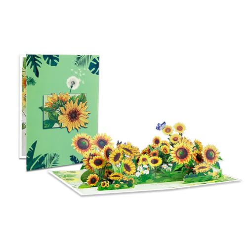 Uqezagpa Kreative 3D-Popup-Grußkarte, schöne Überraschungskarte, 3D-Karte, bunte Blumengrußkarten zum Geburtstag Uqezagpa Kreative 3D-Popup-Grußkarte, schöne Überraschungskarte, 3D-Karte, bunte Blumengrußkarten zum Geburtstag von Uqezagpa
