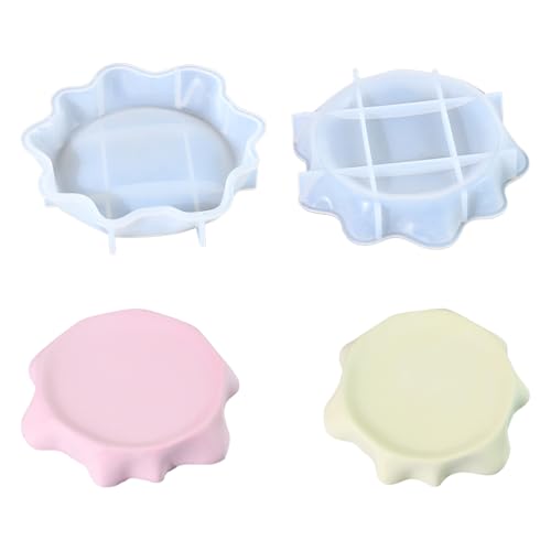 Uqezagpa Kreative Ablageschale, Silikonform, Schmuckform, Epoxidharz, Aufbewahrungsplatte, Formen für Tisch, Zuhause Uqezagpa Kreative Ablageschale, Silikonform, Schmuckform, Epoxidharz, Aufbewahrungsplatte, Formen für Tisch, Zuhause von Uqezagpa