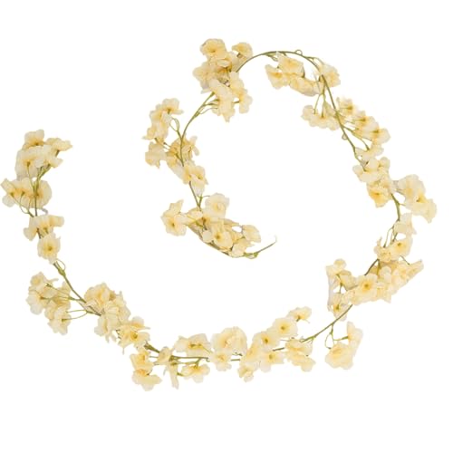 Uqezagpa Künstliche Blumenranken-Girlanden für drinnen und draußen, Hochzeit, Party, Garten, Dekoration, realistische Blumenranke Uqezagpa Künstliche Blumenranken-Girlanden für drinnen und draußen, Hochzeit, Party, Garten, Dekoration, realistische Blumenranke von Uqezagpa