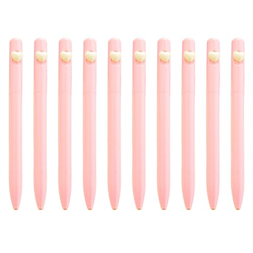 Uqezagpa Kugelschreiber, Liebesherz, 1,0 mm, Öl-Schreibwaren, glattes Schreiben für Büro, Schule, Öl, Liebe, Herz, Schreiben, Schulbedarf, 10 Stück Uqezagpa Kugelschreiber, Liebesherz, 1,0 mm, Öl-Schreibwaren, glattes Schreiben für Büro, Schule, Öl, Liebe, Herz, Schreiben, Schulbedarf, 10 Stück von Uqezagpa