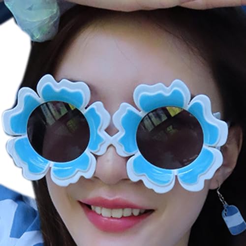 Uqezagpa Lustiges Partygeschenk, ausgefallene Brillen, Foto-Requisiten für Erwachsene, Teenager, Geburtstag, Strand, alberne Brillen von Uqezagpa