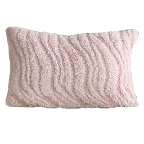 Uqezagpa Luxuriöser Kissenbezug mit geriffelter Textur, weicher Plüschstoff, für Wohn- oder Schlafzimmer-Dekorationen Uqezagpa Luxuriöser Kissenbezug mit geriffelter Textur, weicher Plüschstoff, für Wohn- oder Schlafzimmer-Dekorationen von Uqezagpa