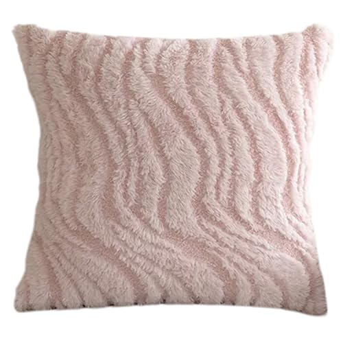 Uqezagpa Luxuriöser Kissenbezug mit geriffelter Textur, weicher Plüschstoff, für Wohn- oder Schlafzimmer-Dekorationen Uqezagpa Luxuriöser Kissenbezug mit geriffelter Textur, weicher Plüschstoff, für Wohn- oder Schlafzimmer-Dekorationen von Uqezagpa