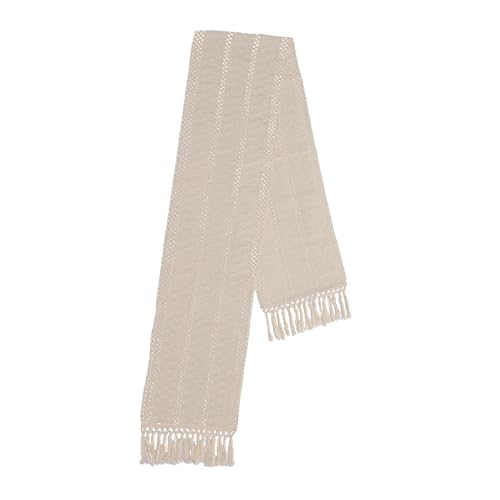 Uqezagpa Makramee-Tischläufer, 180,3 cm, Tischdecke mit Quasten, für Party, Bauernhaus, Dekoration, Esstisch, Schlafzimmertisch Uqezagpa Makramee-Tischläufer, 180,3 cm, Tischdecke mit Quasten, für Party, Bauernhaus, Dekoration, Esstisch, Schlafzimmertisch von Uqezagpa