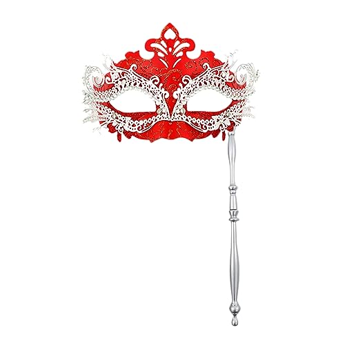 Uqezagpa Maskerade Halloween Bälle Weihnachten Erwachsene Kinder Karneval mit Stock Karneval von Uqezagpa