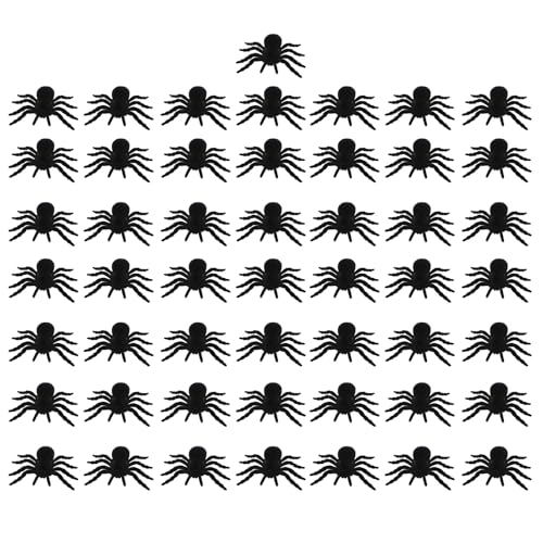 Uqezagpa Mehrzweck-Halloween-Spinnen, Streich-Accessoire, realistischer Look für Partyzubehör von Uqezagpa