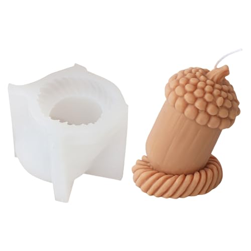 Uqezagpa Mehrzweck-Kerzenhalter-Form-Set, stabil, Silikon, tragbar, für Kunstharz, Gips, Bastelbedarf, sortiert von Uqezagpa