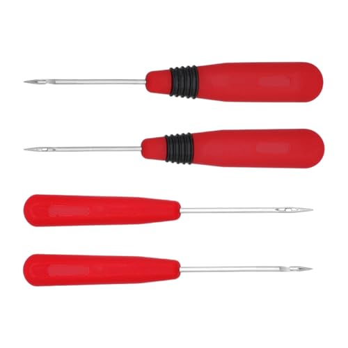 Uqezagpa Nähahhle, handgefertigt, Leder, Kegel, Schuhreparatur, Nadel, Werkzeug, Bastelzubehör für die Hand, 4 Stück Uqezagpa Nähahhle, handgefertigt, Leder, Kegel, Schuhreparatur, Nadel, Werkzeug, Bastelzubehör für die Hand, 4 Stück von Uqezagpa