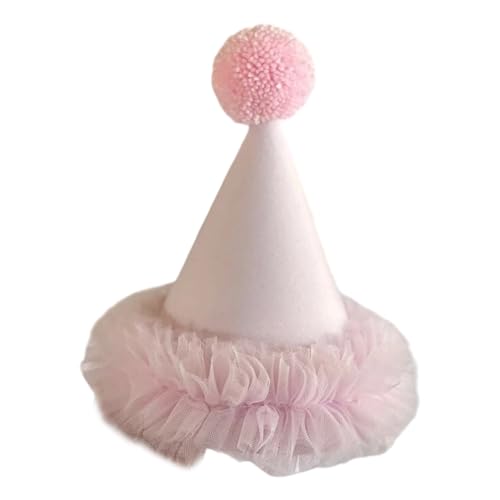Uqezagpa Partyhut, weicher Vliesstoff, Geburtstagsparty-Zubehör für Frauen, Mädchen und Kinder, dekorative konische Kappen, Partyzubehör Uqezagpa Partyhut, weicher Vliesstoff, Geburtstagsparty-Zubehör für Frauen, Mädchen und Kinder, dekorative konische Kappen, Partyzubehör von Uqezagpa