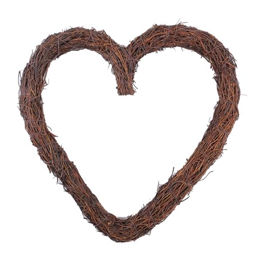 Uqezagpa Praktischer Rattan-Rankenrahmen zum Basteln von Kränzen und Girlanden, Mondform, natürliche Weinreben, Ringe für Zuhause Uqezagpa Praktischer Rattan-Rankenrahmen zum Basteln von Kränzen und Girlanden, Mondform, natürliche Weinreben, Ringe für Zuhause von Uqezagpa