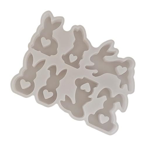 Uqezagpa Silikonform in Lebensmittelqualität, Ostern, Kaninchen, weich, flexibel, Silikonstruktur Uqezagpa Silikonform in Lebensmittelqualität, Ostern, Kaninchen, weich, flexibel, Silikonstruktur von Uqezagpa