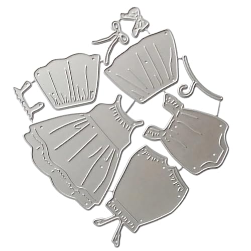 Uqezagpa Stanzformen für Kleidung, Metall, Prägeschablonen, Formen für Scrapbooking, Alben, Karten von Uqezagpa