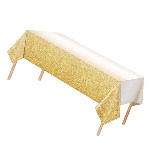 Uqezagpa Tischdecke, wasserfest, Party-Tischdecke für Geburtstage und Hochzeiten, Party-Dekoration, Farbverlauf Uqezagpa Tischdecke, wasserfest, Party-Tischdecke für Geburtstage und Hochzeiten, Party-Dekoration, Farbverlauf von Uqezagpa
