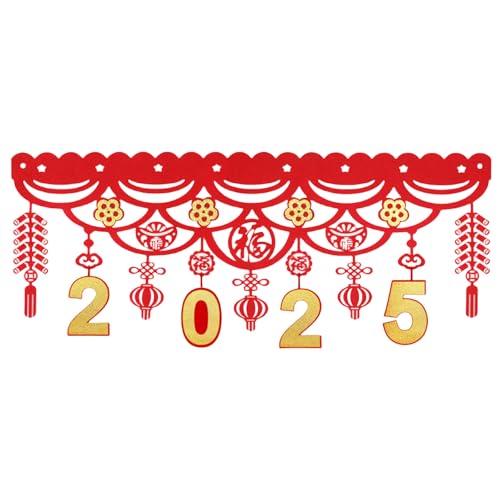 Uqezagpa Traditionelle Frühlings-Festival-Dekoration, Fransen zum Aufhängen, Ornament für Wohnzimmer, horizontal, farbige Türkopf-Verzierung, bunte Party-Banner Uqezagpa Traditionelle Frühlings-Festival-Dekoration, Fransen zum Aufhängen, Ornament für Wohnzimmer, horizontal, farbige Türkopf-Verzierung, bunte Party-Banner von Uqezagpa