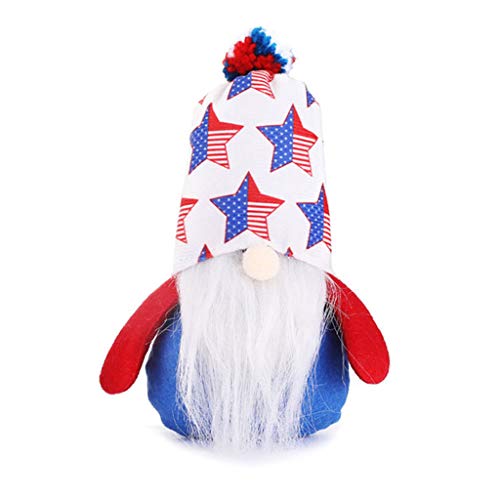 Uqezagpa Unabhängigkeitstag Streifen Hut Patriotische Tomte 4. Juli Uqezagpa Unabhängigkeitstag Streifen Hut Patriotische Tomte 4. Juli von Uqezagpa