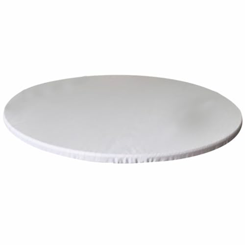 Uqezagpa Wasserdichte, rutschfeste runde Tischdecke, elastische Passform, runde Tischdecke für den Innen- und Außenbereich Uqezagpa Wasserdichte, rutschfeste runde Tischdecke, elastische Passform, runde Tischdecke für den Innen- und Außenbereich von Uqezagpa