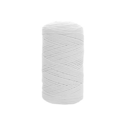Uqezagpa Weiches Milch-Baumwollgarn, weiches Häkelgarn, 3 mm breit, weiches Babydeckengarn zum Häkeln, Weben, Pullover, 250 g Uqezagpa Weiches Milch-Baumwollgarn, weiches Häkelgarn, 3 mm breit, weiches Babydeckengarn zum Häkeln, Weben, Pullover, 250 g von Uqezagpa