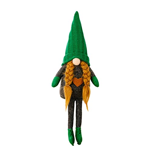 Uqezagpa Weihnachtliche grüne Strickmütze, Zwerge, Ornament, abgestuftes Tablett, Dekoration für Weihnachten, Festival, Party, Küche, Essen Uqezagpa Weihnachtliche grüne Strickmütze, Zwerge, Ornament, abgestuftes Tablett, Dekoration für Weihnachten, Festival, Party, Küche, Essen von Uqezagpa