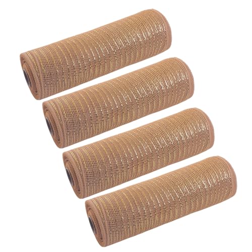Uqezagpa Weihnachtsbaumschmuck aus Netzstoff, tragbar, wasserdicht, für Bastelarbeiten, Feiertagsdekorationen, mehrfarbig, 4 Uqezagpa Weihnachtsbaumschmuck aus Netzstoff, tragbar, wasserdicht, für Bastelarbeiten, Feiertagsdekorationen, mehrfarbig, 4 von Uqezagpa