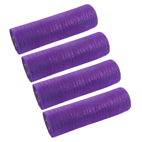 Uqezagpa Weihnachtsbaumschmuck aus Netzstoff, tragbar, wasserdicht, für Bastelarbeiten, Feiertagsdekorationen, mehrfarbig, 4 Uqezagpa Weihnachtsbaumschmuck aus Netzstoff, tragbar, wasserdicht, für Bastelarbeiten, Feiertagsdekorationen, mehrfarbig, 4 von Uqezagpa