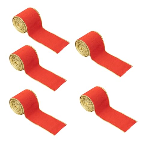 Urlaubsband-Sortiment, effektive Geschenkbänder, Anhänger in verschiedenen Farben und Designs, Bastelbänder von Uqezagpa