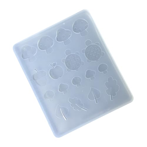 Vielseitige Schildkröten-Silikonform für handgefertigte Ohrringe, Anhänger, Heimdekoration, spülmaschinenfest, kompaktes Aufbewahrungsdesign, lebensmittelechtes Silikon, Schmuckform von Uqezagpa