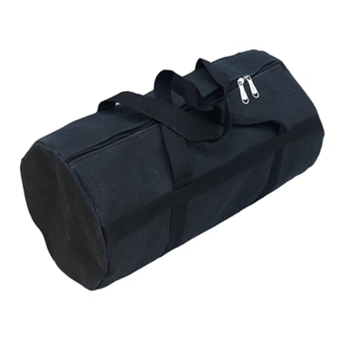 Werkzeugtasche aus Segeltuch mit breiter Öffnung, große Kapazität, für Herren, tragbar, Organizer, Aufbewahrung, Handtasche für Schraubendreher, professionelles Elektriker-Werkzeugset von Uqezagpa