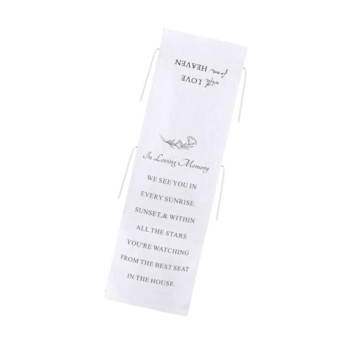Wiederverwendbares Flanell-Schild für Hochzeitsstuhl, elegante Designs, Zeremonie, Dekoration für reservierte Sitzarrangements, Stoffstuhldekoration von Uqezagpa