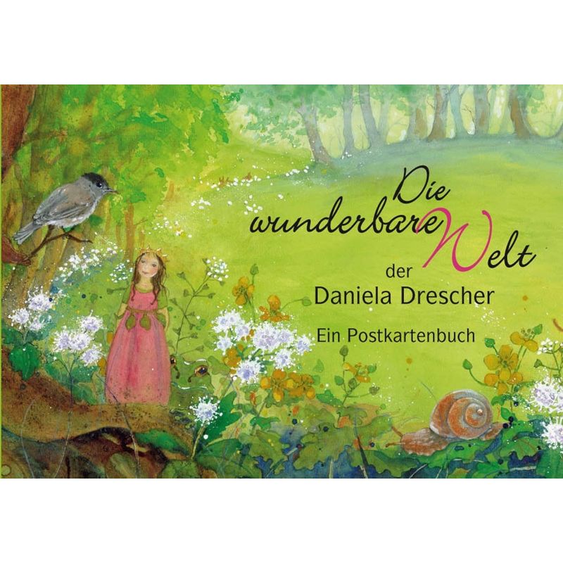 Postkartenbuch "Die Wunderbare Welt Der Daniela Drescher" - Postkartenbuch "Die wunderbare Welt der Daniela Drescher", Kartoniert (TB) von Urachhaus