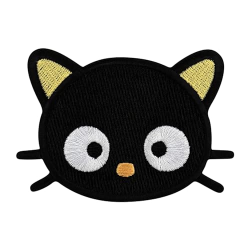 Urbanski Patch Süße schwarze Katze zum Aufbügeln 6 x 8,3 cm | Aufnäher Applikation Bügelbild Urbanski Patch Süße schwarze Katze zum Aufbügeln 6 x 8,3 cm | Aufnäher Applikation Bügelbild von Urbanski