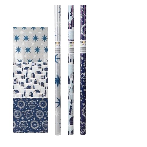 Geschenkpapier Weihnachten Dekoration "Silent Winter", 200 x 70 cm von Urban Living