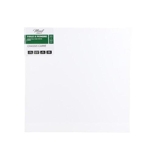 Künstler-Leinwand, quadratisch, 50 x 50 cm, mit Rahmen aus Kiefer und Leinwand, 100% Baumwolle Künstler-Leinwand, quadratisch, 50 x 50 cm, mit Rahmen aus Kiefer und Leinwand, 100% Baumwolle von Urban Living