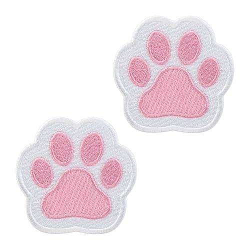 Urbanski Patch 2 süße Tierpfoten in rosa zum Aufbügeln 5 x 5,1 cm | Aufnäher Applikation Bügelbild Urbanski Patch 2 süße Tierpfoten in rosa zum Aufbügeln 5 x 5,1 cm | Aufnäher Applikation Bügelbild von Urbanski