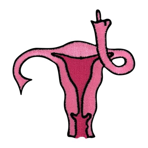 Urbanski Patch Gebährmutter Uterus zeigt Finger zum Aufbügeln 7,1 x 6,8 cm | Aufnäher Applikation Bügelbild Urbanski Patch Gebährmutter Uterus zeigt Finger zum Aufbügeln 7,1 x 6,8 cm | Aufnäher Applikation Bügelbild von Urbanski