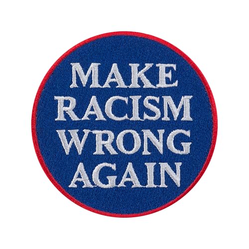 Urbanski Patch Make Racism Wrong Again zum Aufbügeln 7,4 x 7,4 cm | Aufnäher Applikation Bügelbild Urbanski Patch Make Racism Wrong Again zum Aufbügeln 7,4 x 7,4 cm | Aufnäher Applikation Bügelbild von Urbanski