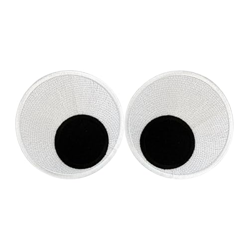 Urbanski Patch lustige Augen im Doppelpack zum Aufbügeln 7,9 x 7,9 cm | Aufnäher Applikation Bügelbild Urbanski Patch lustige Augen im Doppelpack zum Aufbügeln 7,9 x 7,9 cm | Aufnäher Applikation Bügelbild von Urbanski